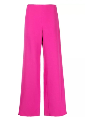 Emporio Armani high-waisted wide-leg trousers - Pink