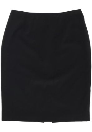 Jean Paul Gaultier Pre-Owned 1990s wool pencil skirt - Black