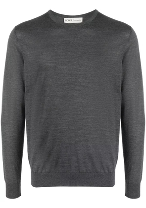 MODES GARMENTS fine-knit merino wool jumper - Grey