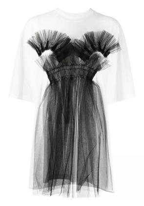 JNBY appliqué-detail cotton T-shirt - White