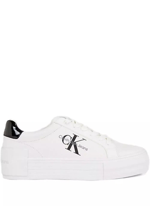 Calvin Klein lace-up sneakers - White