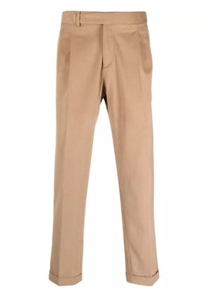 Briglia 1949 straight-leg cotton trousers - Brown