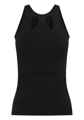 Dion Lee Mobius Loop cut-out tank top - Black