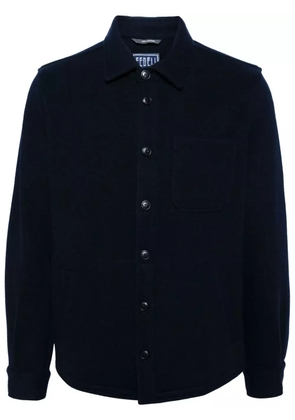 Fedeli Chester shirt jacket - Blue