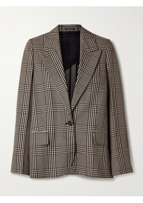 Acne Studios - Checked Twill Blazer - Brown - EU 32,EU 34,EU 36,EU 38,EU 40,EU 42