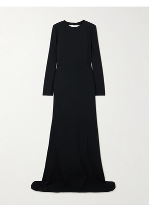Gucci - Crystal-embellished Open-back Crepe Gown - Black - IT36,IT38,IT40,IT42