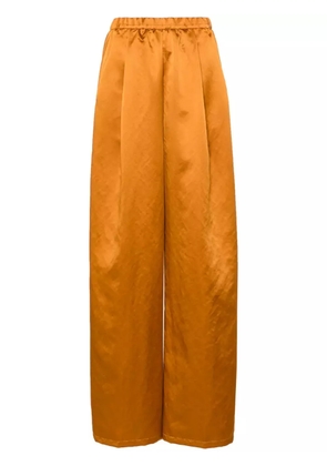 Forte Forte satin palazzo pants - Orange