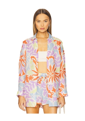 LSPACE Rio Tunic in Orange,Lavender. Size M-L. Also in XS-S.