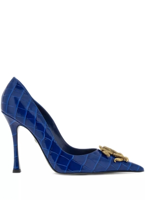Roberto Cavalli leather pumps - Blue
