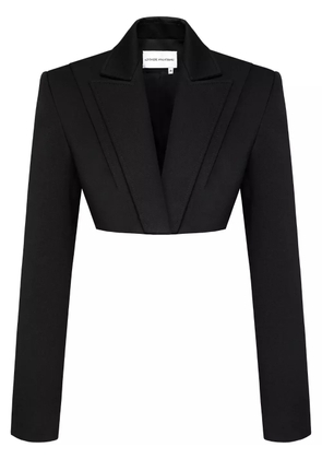 Aleksandre Akhalkatsishvili cropped blazer - Black