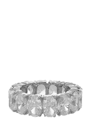 Fantasia by Deserio 14kt white gold eternity ring - Silver