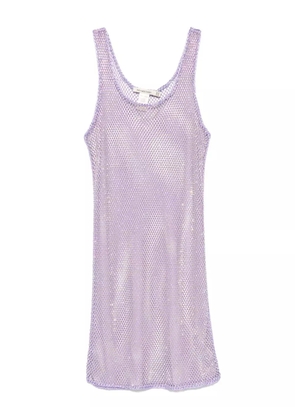 PARAMIDONNA crystal-embellished dress - Purple
