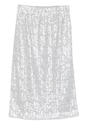 Stine Goya sequin embellished midi skirt - Grey