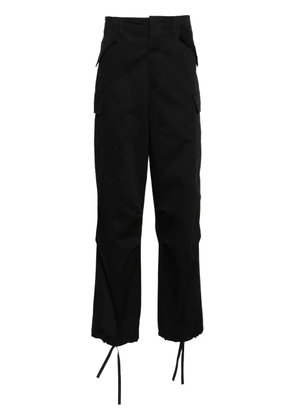 MSGM wide-leg cargo trousers - Black