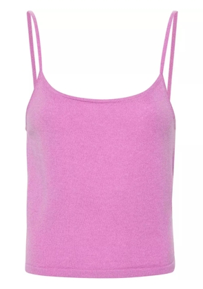 Teddy Cashmere Rapallo cashmere tank top - Purple