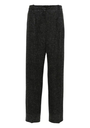 CHANEL Pre-Owned 2002 wool-blend wide-leg trousers - Grey