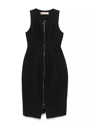 Marni Pre-Owned 2000s cotton midi dress - Black