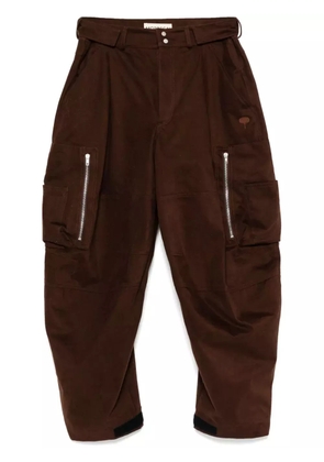 MORDECAI loose-fit trousers - Brown