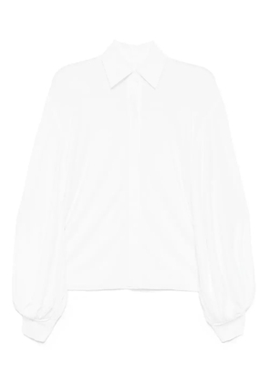 Norma Kamali puff-sleeves shirt - White