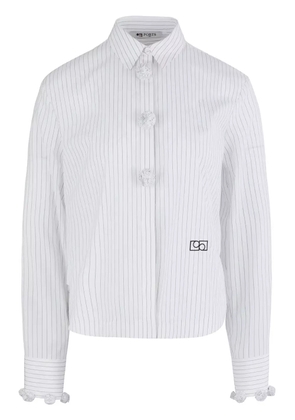 Ports 1961 Charming pompom shirt - White