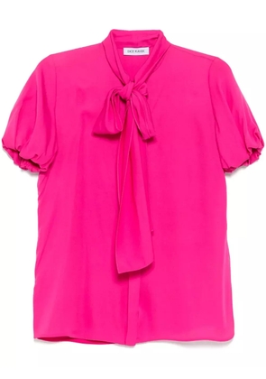 Dice Kayek slik blouse - Pink