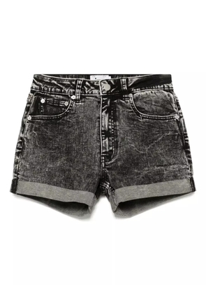 izzue denim shorts - Black