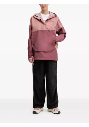 adidas Terrex two-tone hooded jacket - Pink