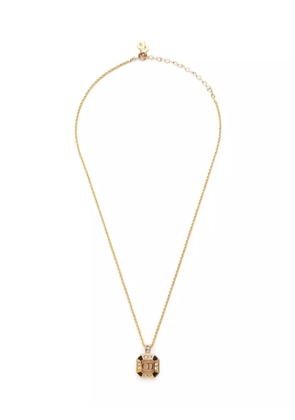 Christian Dior Pre-Owned 1990-2000s logo-pendant necklace - Gold