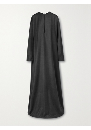 The Row - Aubra Oversized Wool Maxi Dress - Gray - x small,small,medium,large