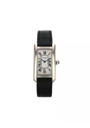 Cartier 2000 18K white gold Tank Américaine 19mm