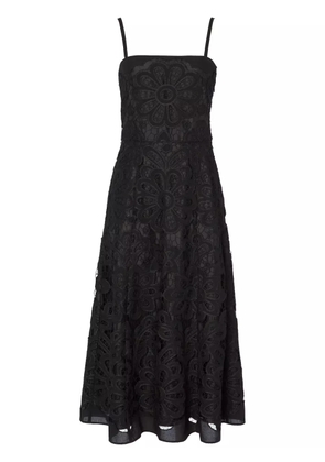 Temperley London Guinevere midi dress - Black