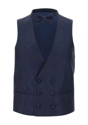 Corneliani double-breasted waistcoat - Blue