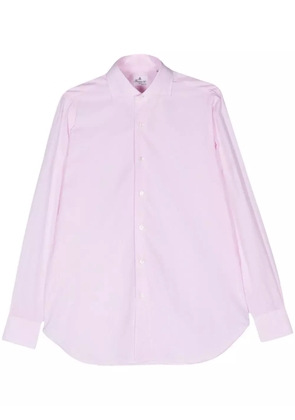 Finamore 1925 Napoli classic-collar cotton shirt - Pink