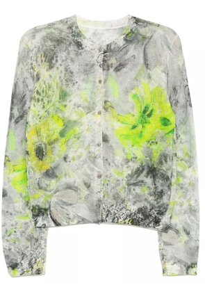 JNBY jacquard cardigan - Green