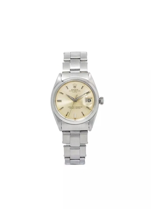 Rolex pre-owned Oyster Perpetual Date 34mm - Neutrals
