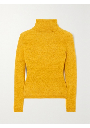 SERGIO HUDSON - Alpaca Turtleneck Sweater - Yellow - x small,small,medium,large,x large