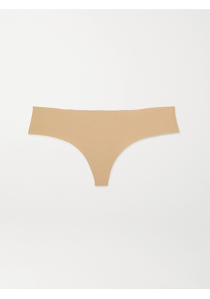 LA PERLA - Up Date Stretch-jersey Thong - Neutrals - 1,2,3,4,5