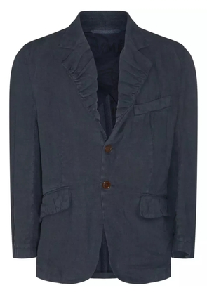 Vivienne Westwood gathered lapels blazer - Blue