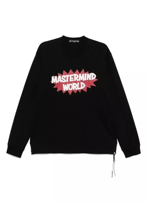Mastermind World logo-printed t-shirt - Black