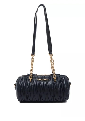 Miu Miu Pre-Owned 2010-2020's Cylinder shoulder bag - Black
