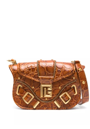 Balmain Pre-Owned Blaze shoulder bag - Brown