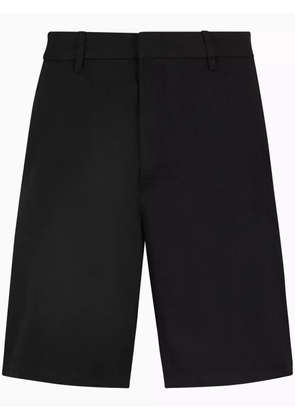 Armani Exchange cotton bermuda shorts - Black