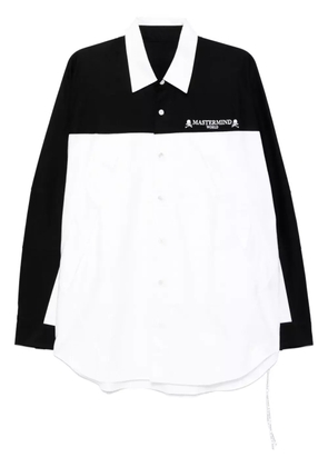 Mastermind World colourblock shirt - White