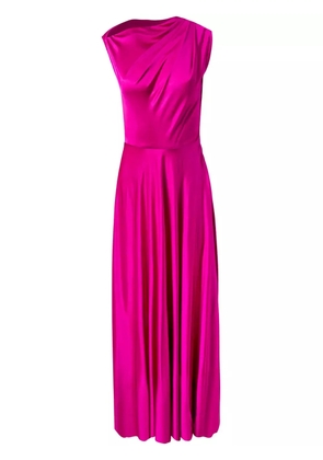 Alejandra Alonso Rojas one-shoulder silk gown - Pink