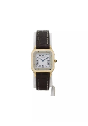 Cartier 1980 pre-owned Santos-Dumont 32mm - White