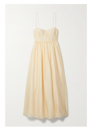 Ulla Johnson - Mariza Cotton-blend Organza Midi Dress - Cream - US00,US0,US2,US4,US6,US8,US10,US12