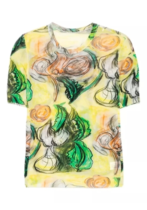 JNBY printed T-shirt - Yellow