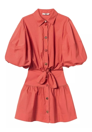TWINSET cotton-blend dress - Orange
