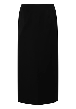 Simone Rocha flap-detail midi skirt - Black