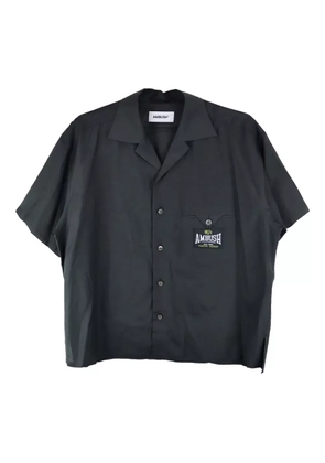 AMBUSH button-up short sleeve shirt - Black